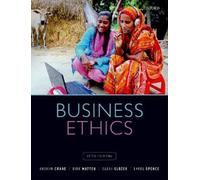 Laura Spence Dirk Matten Andrew Crane Sarah Glozer Business Ethics (Tascabile)
