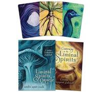 Liminal Spirits Oracle Cards Deck Book Kit Laura Tempest Zakroff Llewellyn Nuovo