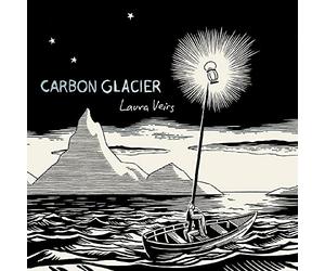 Laura Veirs - Carbon Glacier - Clear & Black Swirl vinyl