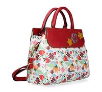 LAURA VITA 4737, Borsa da donna, taglia unica, bianco, One - Size
