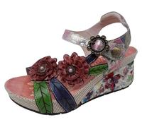 Laura Vita BARRY 41 ROSE - Sandali Barry 41, multicolore, multicolore, 36 EU