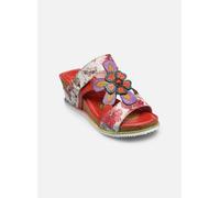 Laura Vita Zoccoli in Pelle per Donna Bonito 33, Numero:41 EU, Colore:Rosso