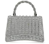 Laura Vita Borsa a manico da donna Mila 03, colore:argento