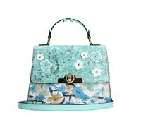 Laura Vita Borsa A Spalla Donna Motivo Floreale Fiori Sul Risvolto Astry 03