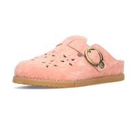 Laura Vita Donna Zoccolo Ciabatte Sabot IN Pelle Chiusura a Strappo Brownieo 12