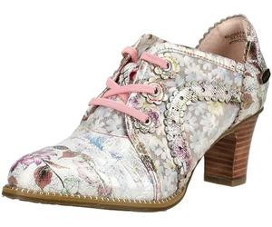 Laura Vita ELCODIEO 37 - Stivaletto da donna, Bianco Bianco Rosa, 36 EU