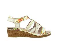 Laura Vita Facraho 04, Sandali Peeptoe Donna, Nero (Noir Noir), 38 EU