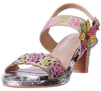 Laura Vita Fraiso 01, Sandalo con Tacco Donna, Grigio, 40 EU