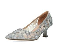 Laura Vita Misstyl by Scarpe col Tacco da Donna MIMA 01, Numero:37 EU, Colore:Argento