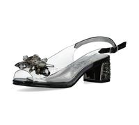 Laura Vita Misstyl Sandalette Slingback Peeptoe Trasparente MILY 22