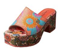 Laura Vita PAULAO 12 Sandali Suquamo Donna Rosa Wedge - 40 EU