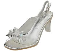 Laura Vita Sandali con Tacco Silver Missttyl Mira 01 Donna - 39 EU