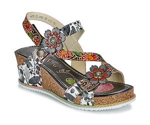 Laura Vita Sandali con zeppa BONITO in Multicolore 39