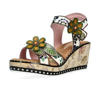 Laura Vita Sandali Donna Ballon 08, Numero:38 EU, Colore:Beige