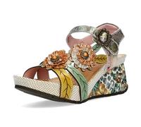 Laura Vita Sandali Donna Barry 41, Numero:40 EU, Colore:Beige