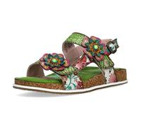 Laura Vita Sandali Donna Brcyano 38, Numero:37 EU, Colore:Verde