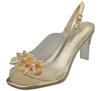 Laura Vita Sandali Donna MIRA-01, Numero:41 EU, Colore:Oro