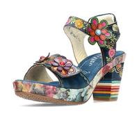 Laura Vita Sandali Donna Nellao 05, Numero:40 EU, Colore:Blu