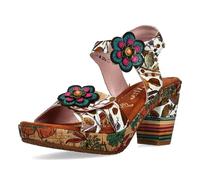 Laura Vita Sandali Donna NELLAO 36, Numero:38 EU, Colore:Marrone