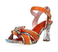 Laura Vita Sandali Donna Nino 16, Numero:40 EU, Colore:Arancione