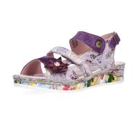 Laura Vita Sandali Donna Tre Listelli In Pelle Con Fiore Brcuelo 06