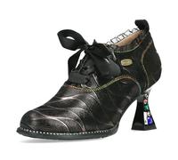 Laura Vita Scarpe col Tacco da Donna Oliveo 05, Numero:37 EU, Colore:Argento