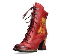 Laura Vita Stivaletti Donna Eleao 15, Numero:38 EU, Colore:Rosso