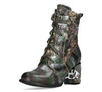 Laura Vita Stivaletti Donna Multicolore Motivo Floreale Animal Print Maevao 10