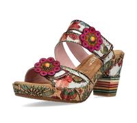 Laura Vita Zoccoli in Pelle per Donna NELLAO 32, Numero:38 EU, Colore:Beige