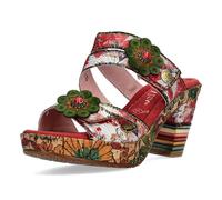 Laura Vita Zoccoli in Pelle per Donna NELLAO 32, Numero:41 EU, Colore:Rosso