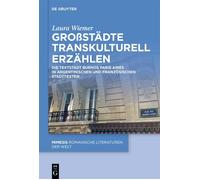 Laura Wiemer Großstädte Transkulturell Erzählen (Copertina rigida) Mimesis