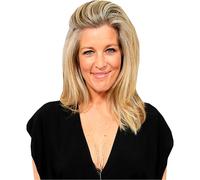 Laura Wright (Black Dress) Half Body Buddy Cutout