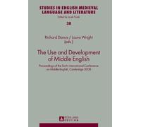 Laura Wright The Use and Development of Middle English (Copertina rigida)