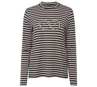Laurasøn maglia ad anello da donna Laurasøn stampa logo girocollo manica...