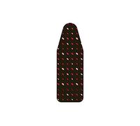 Laurastar Copriasse Universalcover Lips, Copriasse da Stiro Universale, 131cm x 55cm, 100% Cotone, Clip di Bloccaggio, Facile da Posizionare, Lavabile in Lavatrice, Design Unico
