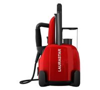 Laurastar Lift Original Red, Ferro da Stiro con Caldaia 3in1, Stira, Elimina le Pieghe e Igienizza i Tessuti, Vapore Igienico, Design, Serbatoio Rimovibile dell’Acqua, Stirare Verticale, Rosso