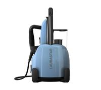 Laurastar Lift Plus Blue Sky, Ferro da Stiro con Caldaia 3in1, Stira, Elimina le Pieghe e Igienizza i Tessuti, Vapore Igienico, Design, Serbatoio Rimovibile dell’Acqua, Stirare Verticale