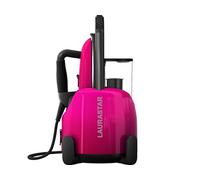 Laurastar Lift Plus Pinky Pop, Ferro da Stiro con Caldaia 3in1, Stira, Elimina le Pieghe e Igienizza i Tessuti, Vapore Igienico, Design, Serbatoio Rimovibile dell’Acqua, Stirare Verticale, Avvolgicavo Automatico, Piastra 3D