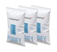 Laurastar Ricarica filtro calcare - Confezione da 3, granuli anticorrosivi, anti-sale, anticalcare, ricarica granuli, adatto per filtri acqua anticalcare integrati ed esterni (sistemi e sollevatore)