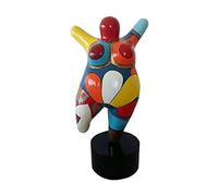 Laure TERRIER Decorazione! Statua Femminile, Stile Nanas, Modello in Resina, H 17 cm