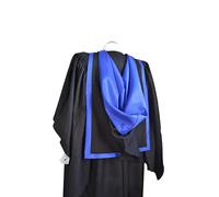 Laurea Completo Forma Cappuccio Blu Royal Università Diplomi Maestri Accademica