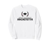 Laurea Donna Architettura Divertente Felpa