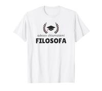 Laurea Donna Filosofia Divertente Maglietta