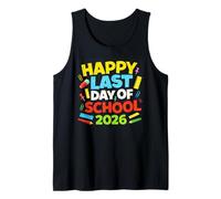 Laurea Felice Ultimo Giorno della Scuola Laureato Canotta