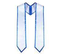 Laurea Onore Stola 175,3 cm Lunghezza Fascia di Laurea Stole Corali Clero Fascia Per Cerimonia Scuola Cerimonia Onore Stola Per Laureato, Sfondo bianco., Taglia unica