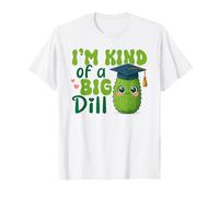 Laurea Pickle Lover I'm Kind Of Big Dill Senior Graduate Maglietta