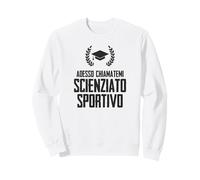 Laurea Scienze dello Sport Divertente Frase Scherzo Felpa
