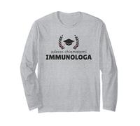 Laurea Specialistica Donna Laureata Allergologia Maglia a Manica