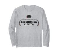 Laurea Specialistica Donna Laureata Biochimica Clinica Maglia a Manica