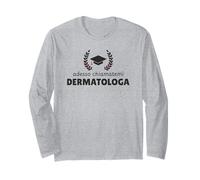 Laurea Specialistica Donna Laureata Dermatologia Maglia a Manica